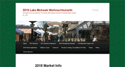 Desktop Screenshot of lakemohawkgermanchristmasmarket.com